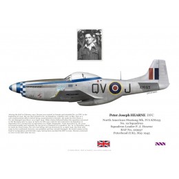 Peter Hearne DFC, Mustang Mk IVA KM193, No 19 Squadron RAF, 1945