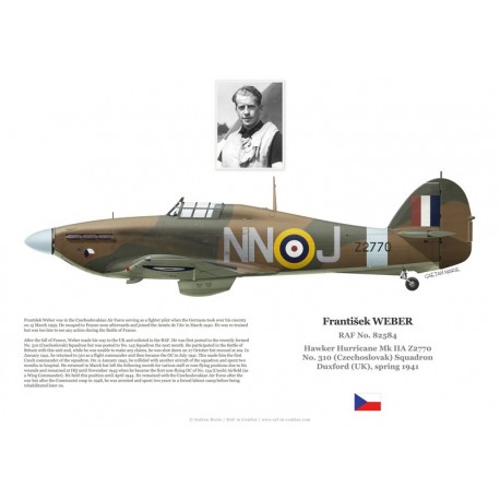 František Weber, Hurricane Mk IIa Z2270, No 310 (Czechoslovak) Squadron RAF, 1941