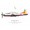 Pilatus PC-7 n°579, École du Personnel Navigant d’Essais et de Réception, BA 125 Istres - Le Tubé
