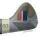 Spitfire Mk XIV RM693, Léopold Collignon, OC No 350 (Belgian) Squadron RAF, automne 1944