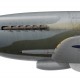 S/L Terence Spencer, Spitfire Mk XIV NH689, No 350 (Belgian) Squadron, 1945
