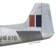 Roy Walker, Mustang Mk III HB876, OC No 441 Squadron RCAF, 1945