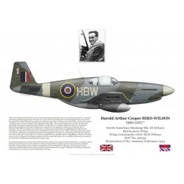 Harold Bird-Wilson, Mustang Mk III KH500, OC Bentwaters Wing, 1945