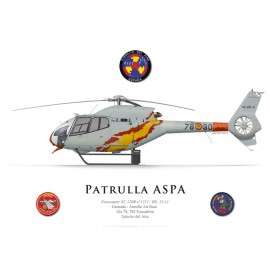 EC.120B Colibri, Patrulla ASPA, Ejército del Aire 