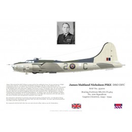 James Pike DSO DFC, Fortress IIA FL464, No 220 Squadron, 1943-1944