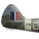 Spitfire Mk XIV RM791, S/L Douglas Benham, No 41 Squadron, Royal Air Force, janvier 1945