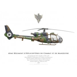 SA.341F Gazelle, 6ème Régiment d’Hélicoptères de Combat, Compiègne, 2000