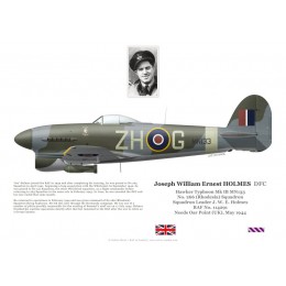 Joseph Holmes DFC, Typhoon Mk Ib MN133, OC No 266 Squadron RAF, 1944
