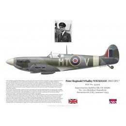 Peter Wickham DSO DFC, Spitfire Mk V AB986, No 122 Squadron RAF, 1943