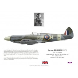 Bernard Ingham DFC, Spitfire Mk XII MB794, No 41 Squadron RAF, 1943