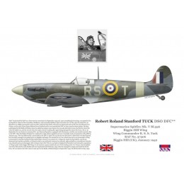W/C Robert Stanford Tuck, Spitfire Mk Vb BL336, Biggin Hill Wing, 1942