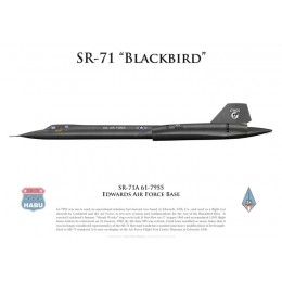 SR-71 Blackbird SR-71A s/n 61-7955, Edwards AFB, US Air Force