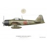 Mitsubishi A6M2 21, PO2C Yoshisuke Arita, Kokutai de Tainan, Denpasar, février 1942.