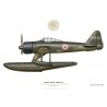 Nakajima A6M2-N Rufe, EV1 Hostalier, Escadrille 8.S, Aéronavale, Indochine, septembre 1946