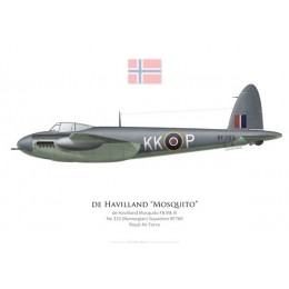 Mosquito FB Mk VI, No 333 (Norwegian) Squadron, Royal Air Force