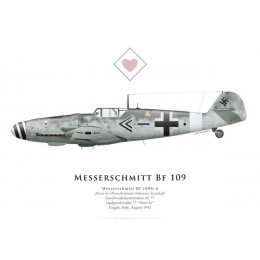 Messerschmitt Bf 109G-6, Obstlt. Johannes Steinhoff, Geschwaderkommodore JG 77