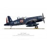 F4U-7 Corsair, Flottille 12.F, porte-avions Bois-Belleau, 1955