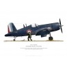 AU-1 Corsair, Flottille 14.F, Bach-Maï, Indochine, 1954