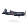 AU-1 Corsair, Flottille 17.F, French Navy, La Fayette aircraft carrier, May 1961