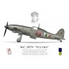 MC.205 Series III, Luigi Gorrini, 1a Squadriglia "Asso di bastoni", 1° Gruppo de Caccia, 1944
