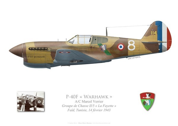 [AIRFIX] CURTISS TOMAHAWK Mk IIB N°73 Squadron EL GAMIL EGYPTE 1941 Réf A01003A P-40f-warhawk-groupe-de-chasse-ii5-la-fayette-tunisie-1943
