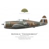 Thunderbolt Mk I, S/L Leonard "Lee" Hawkins, No 135 Squadron, Royal Air Force, Inde, automne 1944
