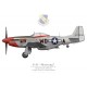 P-51D Mustang "Ridge Runner III", Capt. Pierce McKennon, 335th FS, 4th FG