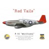P-51C Mustang, Capt. Charles Bailey, 99th Fighter Squadron, 332nd Fighter Group, "Tuskegee Airmen", Italie, 1944