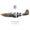 P-51B Mustang "Old Crow", Capt. Clarence "Bud" Anderson, 363rd Fighter Squadron, 357th Fighter Group