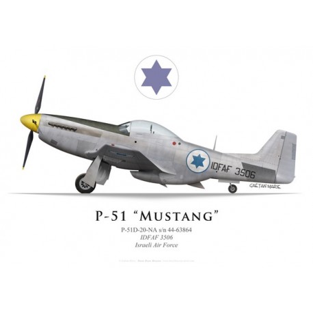 P-51D Mustang, IDFAF 3506, Israeli Air Force