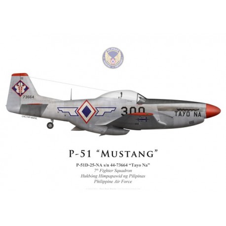 P-51D Mustang "Tayo Na", 7th Fighter Squadron, Philippine Air Force
