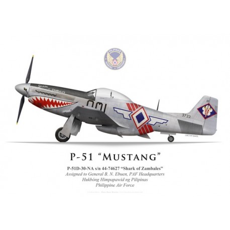 P-51D Mustang "Shark of Zambales", Headquarters, Philippine Air Force