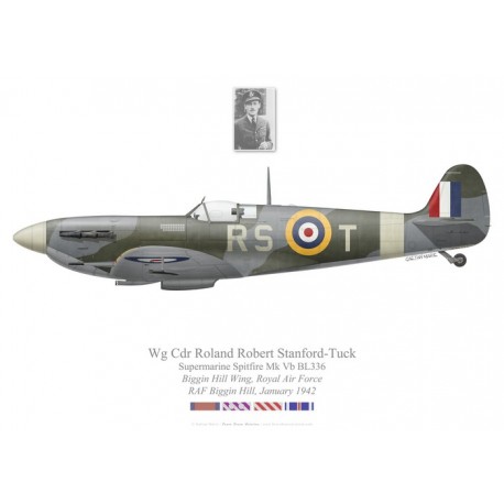 Spitfire Mk Vb, W/C Roland Robert Stanford-Tuck, Biggin Hill Wing, janvier 1942