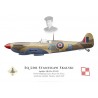 Spitfire Mk IXc, S/L Stanislaw Skalski, Polish Fighting Team, Royal Air Force, Tunisia, 1943