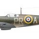 Spitfire Mk Ia, F/O Tadeusz "Novi" Nowierski, No 609 Squadron, Royal Air Force, août 1940