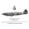 Spitfire Mk XIV, F/S de Vries, No 322 (Dutch) Squadron, Royal Air Force, 1944