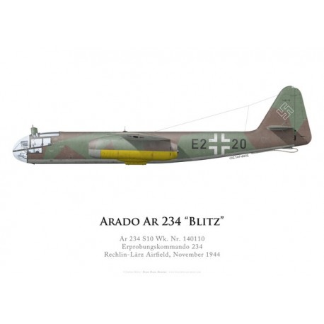 Arado Ar 234 S10, Erprobungskommando 234, Rechlin-Lärz, November 1944