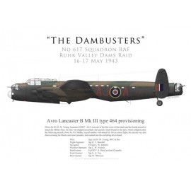 Lancaster Mk III type 464 provisioning, S/L Young, No 617 Squadron RAF, Operation Chastise, 16 May 1943