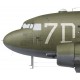 C-47A Dakota, 80th Troop Carrier Squadron, 436th Troop Carrier Group, USAAF, France, 1945