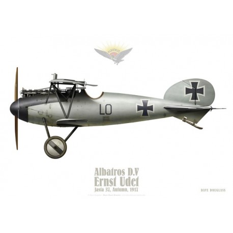 Albatros D.V, Ernst Udet, Jasta 37, automne 1917
